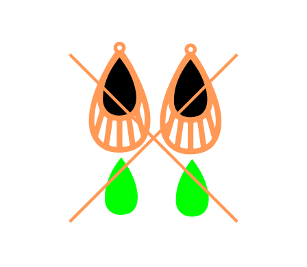 Abalone Inlay Earring File 14
