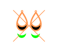 Abalone Inlay Earring File 18