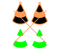 Abalone Inlay Earring File 22