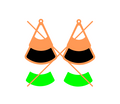 Abalone Inlay Earring File 23