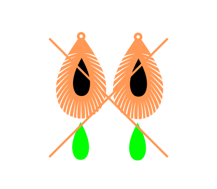 Abalone Inlay Earring File 30