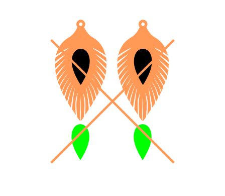 Abalone Inlay Earring File 32