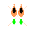 Abalone Inlay Earring File 35