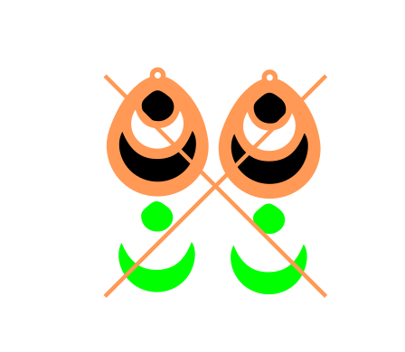 Abalone Inlay Earring File 40
