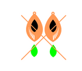 Abalone Inlay Earring File 41
