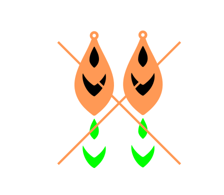 Abalone Inlay Earring File 46