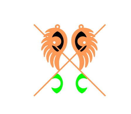 Abalone Inlay Earring File 51