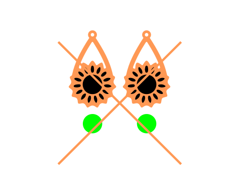 Abalone Inlay Earring File 52