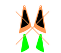 Abalone Inlay Earring File 54
