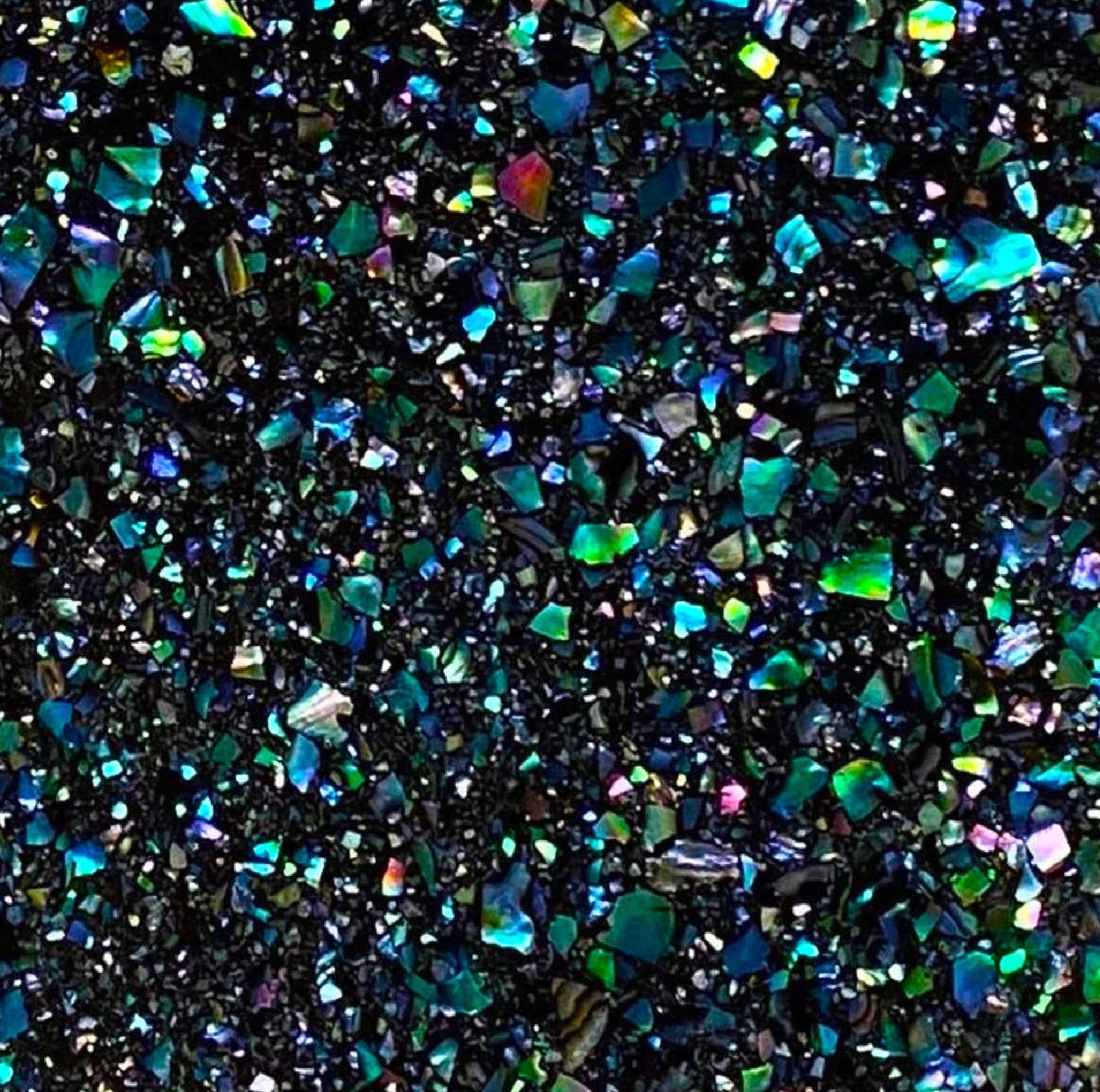 Natural Star Flake Abalone Sheet