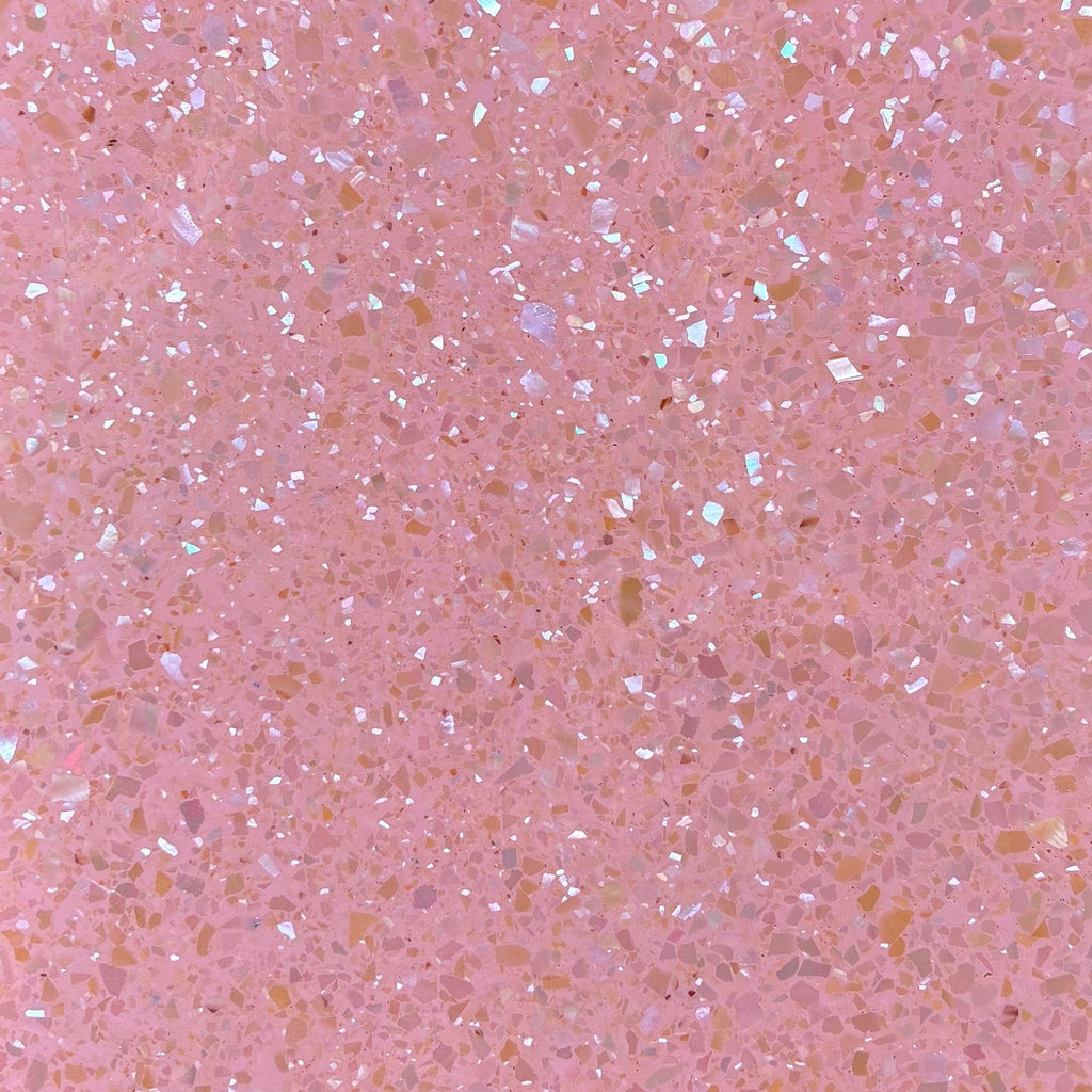 Pink Star Flake Abalone Sheet